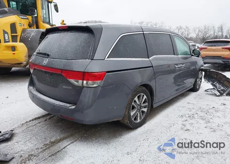 2015 Honda Odyssey Touring/Touring Elite from USA, damaged, VIN 5FNRL5H95FB085376